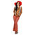 SALE Damen-Kostüm Hippie mit Weste, Gr. 36