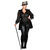 Damen-Kostüm schwarze Piratin / Voodoo Hexe Deluxe, Gr. 48 - Größe 48