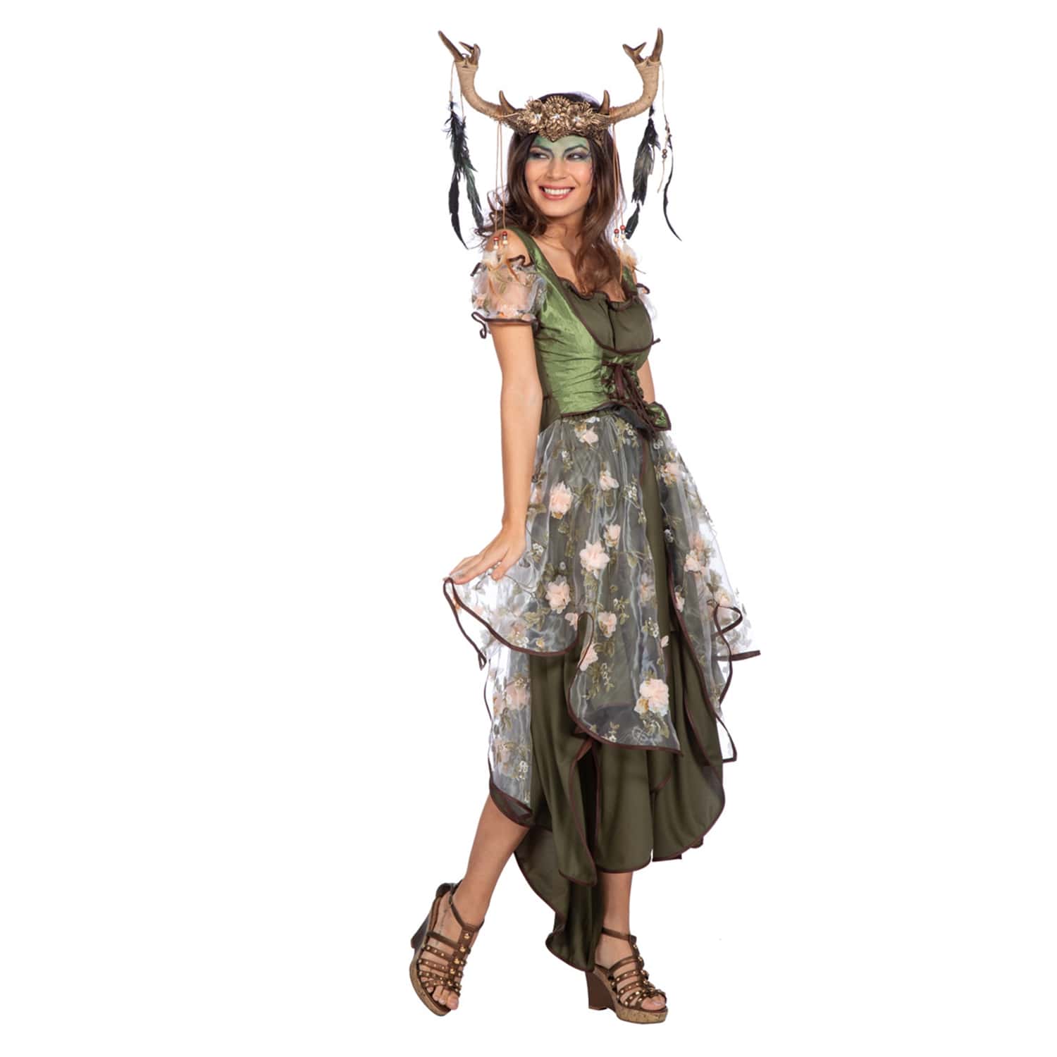 NEU Damen-Kostüm Herbstfee-Kleid, Größe: 36 Bild 2