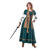 NEU Damen-Kostm Wikinger-Kriegerin, Kleid mit Schnrung, Gr. 36