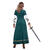 NEU Damen-Kostm Wikinger-Kriegerin, Kleid mit Schnrung, Gr. 36 Bild 3