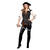 NEU Damen-Kostm Luxus-Piratin, Jacke mit Grtel, Gr. 36