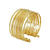 Armreif mehrfach, gold