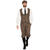 Herren-Kostm wilde 20er, braun, Gr. 48