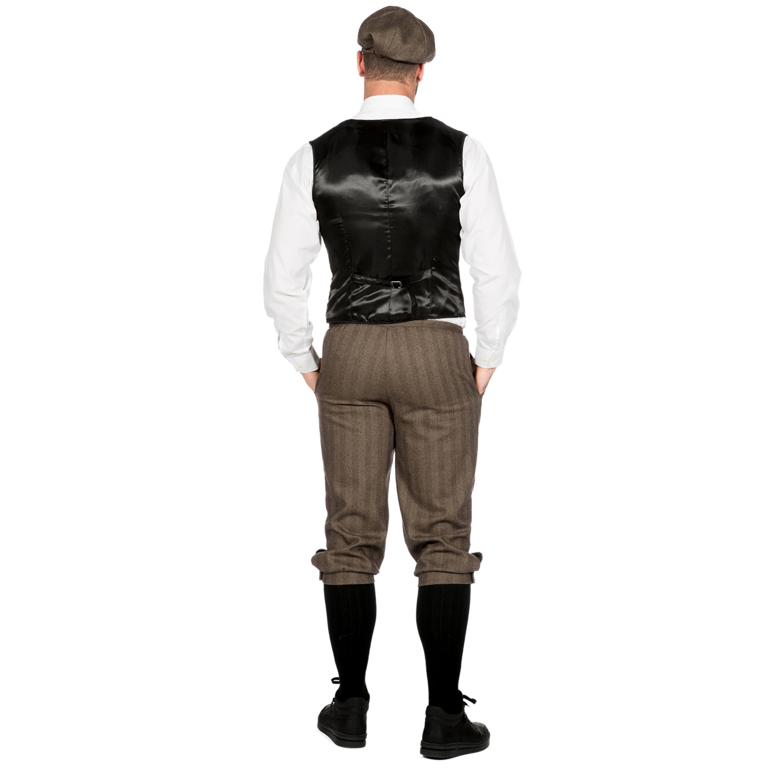 Herren-Kostm wilde 20er, braun, Gr. 48 Bild 3