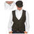 SALE Herren-Kostüm Oberhemd, weiß, Gr. 50 - Größe 50