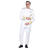 NEU Herren-Kostm Navy-Offizier oder Kapitn, Hose und Oberteil, wei, Gr. S Bild 2