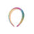 NEU Haarreif Glitzer-Regenbogen mit Glitzersteinchen, bunt