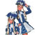 Kinder-Kostüm Tanzmariechen blau/weiß/silber Gr. 104 - Größe 104