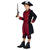 NEU Kinder-Kostm Pirat, 3-tlg. mit Hose, Jacke und Grtel, burgund-schwarz, Gr. 116 Bild 3