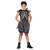 NEU Kinder-Kostm Skelett-Kleid mit Glitzersteinen, Gr. 104