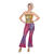 NEU Damen-Kostm Leoparden-Hose, mit Glitzer, lila-pink, Gr. 34-36