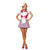 Damen-Kostüm Sexy Holländerin, Gr. 38 - Größe 38