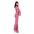 NEU Damen-Kostm 70er-Jahre Catsuit mit Grtel, pink, Gr. 36 Bild 3
