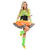Damen-Kostm 80er-Outfit, Gr. 34