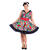 Damen-Kostüm Kleid Pop-Art, Gr. 44 - Größe 44