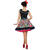 Damen-Kostüm Kleid Pop-Art, Gr. 34 Bild 3