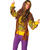 SALE Damen-Kostüm Twiggy Bluse gelb-braun, Gr.42