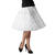 Petticoat-Deluxe, mehrlagig, knielang, wei - Wei