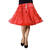 Petticoat-Deluxe, mehrlagig, knielang, rot - Rot