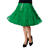 Petticoat-Deluxe, mehrlagig, knielang, grn - Grn