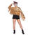 NEU Damen-Kostm Jacke Festival Gold mit Pailletten und Fransen, Gr. S/M Bild 3
