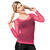 Damen-Netz-Shirt, pink, Einheitsgre - Pink