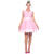 NEU Damen-Kostm Ikonische Puppe, Kleid in baby-rosa, Gr. 36