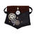 Tasche Steampunk, schwarz-braun