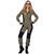 NEU Damen-Kostm Jet-Pilotin, Overall, olivgrn, Gr. 34