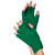 Handschuhe gestrickt, fingerlos, grn - Grn