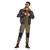 NEU Herren-Kost�m Piloten-Jacke, mit Fellkragen, braun, Gr. S / 48