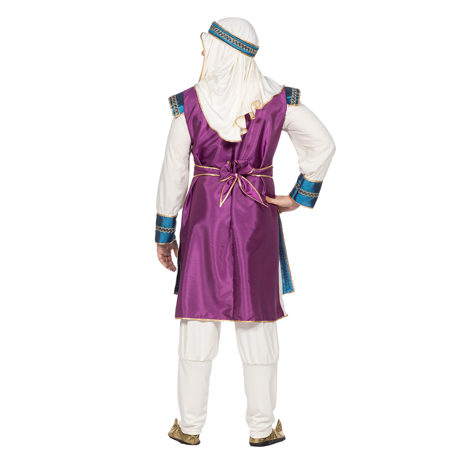 NEU Herren-Kostm 1001 Nacht, mit Hose, Oberteil und Kopfbedeckung, Gr. S Bild 3