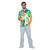 NEU Herren-Kostm Hawaii-Hemd Papagei, bunt, Gr. S