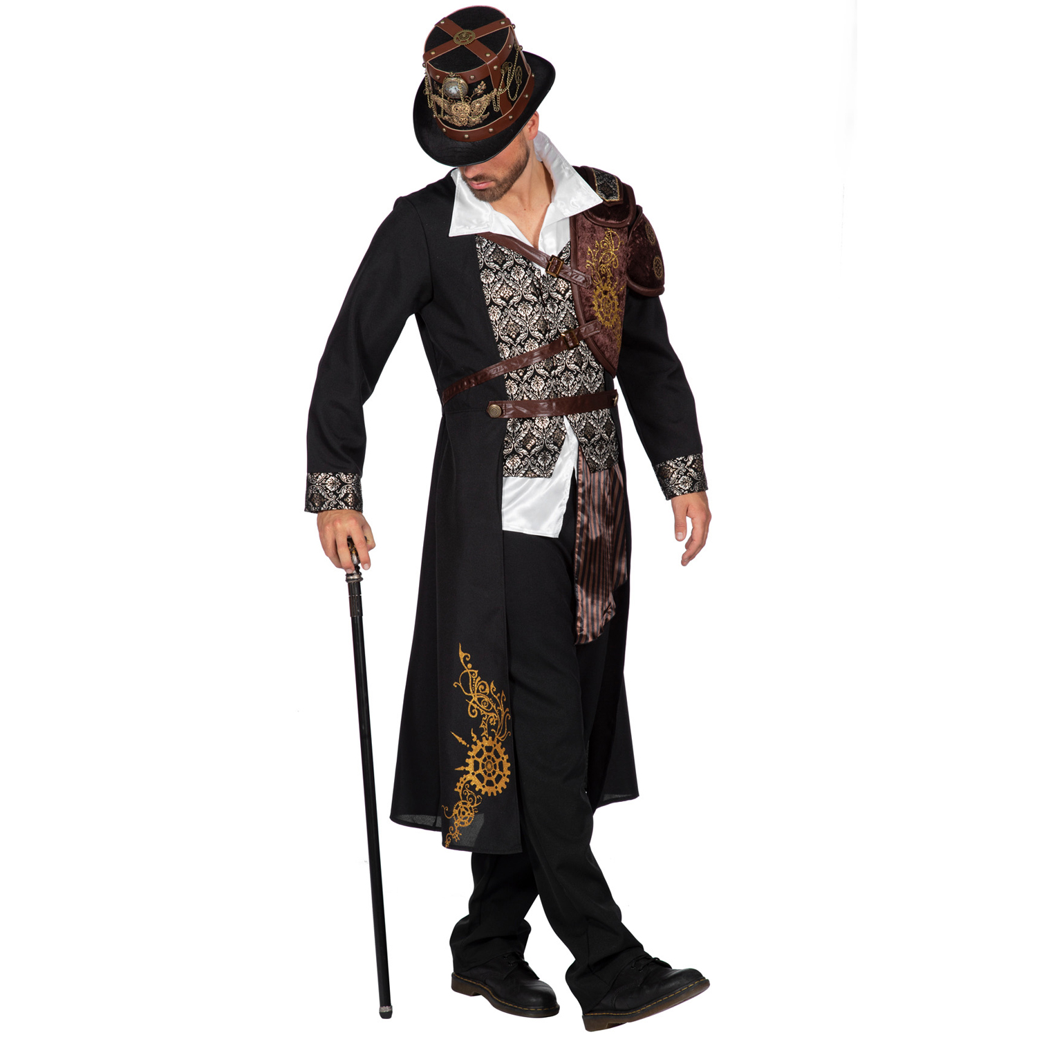 SALE Herren-Kostm Steampunk Mantel Deluxe, Gr. 48-50 Bild 2