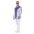 NEU Herren-Kostm Space-Jacke, metallic-silber-irisierend, Gr. S Bild 2