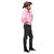 NEU Herren-Kostm Westernhemd rosa, mit silbernen Applikationen, Gr. S Bild 2