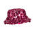 NEU Hut Bucket-Hat Festival mit Pailletten, pink