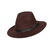 NEU Hut Cowboyhut Wollfilz, braun, Einheitsgre