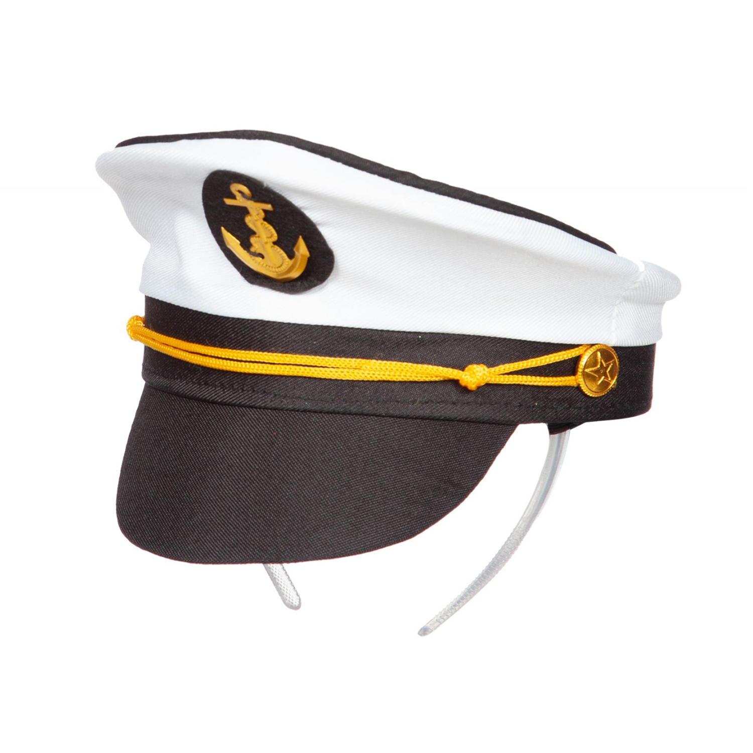 Mini Kapitänsmütze mit Haarreif Bild 2