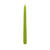 Getauchte glatte Tafel-Kerze, spitz zulaufend, ca. Höhe: 250mm, Ø 25mm, Farbe: Apfelgrün - Apfelgrün
