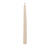 SALE Getauchte glatte Tafel-Kerze, spitz zulaufend, ca. Hhe: 250mm,  25mm, Farbe: Schlamm - Schlamm