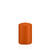 Getauchte glatte Stumpen-Kerzen, ca. Höhe: 80mm, Ø 50mm, Farbe: Aprikose - Aprikose