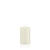 Getauchte glatte Stumpen-Kerze, ca. Höhe: 100mm, Ø 60mm, Farbe: Elfenbein - Elfenbein