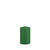 Getauchte glatte Stumpen-Kerze, ca. Höhe: 100mm, Ø 60mm, Farbe: Dunkelgrün - Dunkelgrün