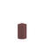 SALE Getauchte glatte Stumpen-Kerze, ca. Hhe: 100mm,  60mm, Farbe: Taupe - Taupe