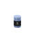 SALE Trendkerze, raue Vintage-Oberflche, durchgefrbt, ca. Hhe: 90mm,  58mm, Farbe: Grau-Blau - Grau-Blau