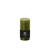 SALE Trendkerze, raue Vintage-Oberflche, durchgefrbt, ca. Hhe: 120mm,  58mm, Farbe: Olive - Olive