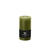 SALE Trendkerze, raue Vintage-Oberflche, durchgefrbt, ca. Hhe: 130mm,  68mm, Farbe: Olive - Olive