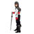 Kinder-Kostüm Ritter, schwarz-weiß Gr. 140-152 Bild 3